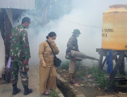 Upaya Kolaboratif Koramil 1022-05/Karang Bintang dan Puskesmas Setempat dalam Menekan Penyebaran (DBD) Melalui Fogging