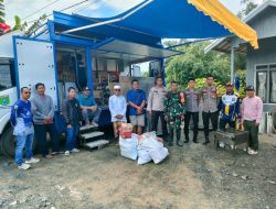 Kepedulian Pemerintah, Dapur Umum Berdiri di Desa Karang Bintang Pasca Banjir