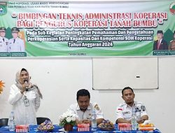 Pemkab Tanbu Gelar Bimtek Administrasi Koperasi untuk Meningkatkan Kualitas Pengelolaan
