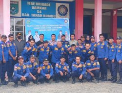 Pelatihan Penyelamatan Ketinggian oleh Satpol PP dan Damkar Tanbu