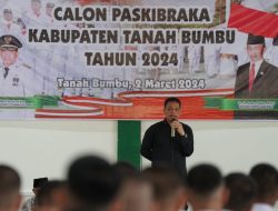 Sambutan Resmi Pembukaan Seleksi Calon Paskibraka Kabupaten Tanah Bumbu Tahun 2024
