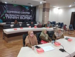 Via Zoom Meeting, Pemkab Tanbu Ikuti Rakoor untuk Mengatasi Lonjakan Harga Pangan Jelang Ramadan