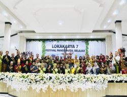 Lokakarya 7 Festival Panen Hasil Belajar Meriahkan Mahligai Bersujud