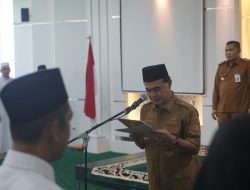 Pelantikan Anggota BPD, Zairullah Azhar : Anggota BPD Harus Terlibat Aktif dalam Program SDSM dan Cuci Kaki Ibu