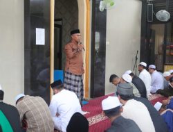 Wakil Bupati Muh Rusli Laksanakan Salat Id di Mushola Al Madani