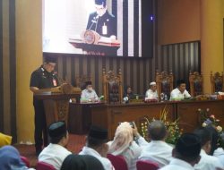 Bupati Tanbu Sampaikan Jawaban atas LPJ APBD 2023 di Rapat Paripurna