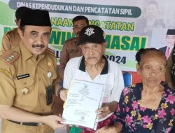 Menuju Tertib Administrasi, Dukcapil Tanbu Gelar Perkawinan Massal Non-Muslim