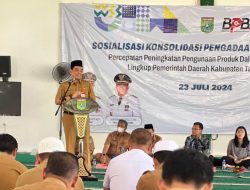 Eka Safrudin Buka Sosialisasi Konsolidasi Pengadaan Barang dan Jasa Tanbu