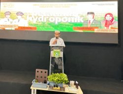 Dispersip Tanbu Gelar Pelatihan Budidaya Hydroponik