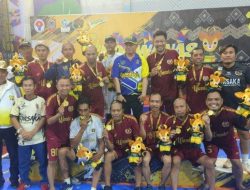Keberhasilan Tak Terduga: PWI Kalsel Raih Emas Futsal U-40 di Porwanas XIV 2024