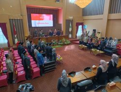 DPRD Tanbu Gelar Rapat Paripurna Mendengarkan Pidato Presiden RI