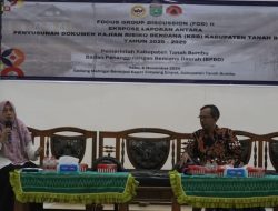 Pemkab Tanbu Adakan FGD Bahas Pengurangan Risiko Bencana Lima Tahun ke Depan