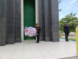 Wakapolres Tanbu Pimpin Upacara di Makam Pahlawan Mattone