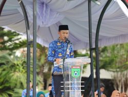 Sekda Tanbu Gelar Apel Gabungan HUT Korpri ke-53, Ini Pesannya!