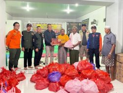 BPBD Tanbu Berikan Bantuan Sejumlah Wilayah Terendam Banjir