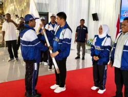 Bupati Tanah Bumbu Lepas Kontingen POPDA 2025 dengan Semangat Maju dan Berprestasi