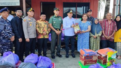 Bupati Andi Rudi Latif Tinjau Langsung Lokasi Kebakaran dan Salurkan Bantuan