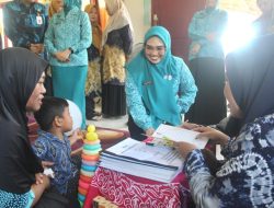 Ketua TP PKK Tanah Bumbu, Andi Irmayani Rudi Latif Apresiasi Kader Posyandu dalam Lomba Kesehatan 2025