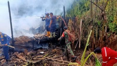 Kebakaran Landa Desa Manurung, Bupati Tanah Bumbu Instruksikan Penanganan Darurat