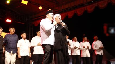 Semarak Bershalawat di Tanbu, Bupati Pimpin Doa Bersama untuk Negeri