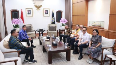 Bupati Andi Rudi Latif mengajukan usulan keselamatan jalan ke Kemenhub RI di Jakarta pada Rabu, 23 Juli 2025 untuk Tanah Bumbu