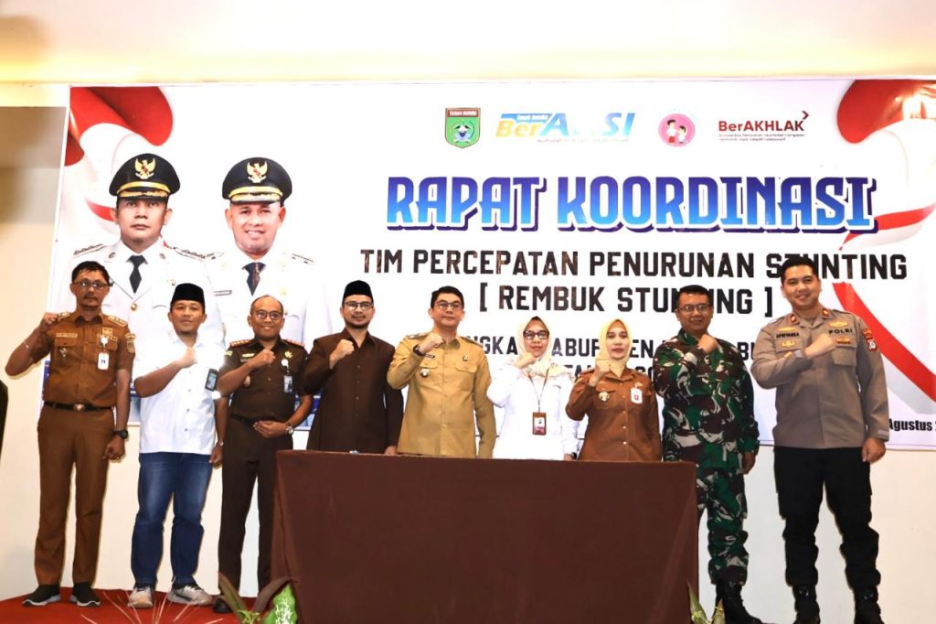 Bupati Andi Rudi Latif pimpin Rakoor dan Rembuk Stunting 2025 di Batulicin, Senin 4 Agustus, percepat penurunan angka stunting Tanah Bumbu
