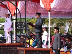 Peringatan HUT ke-75 Kalsel dan Hari Veteran Nasional 2025, Pemkab Tanbu Gelar Upacara