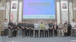 Banjarmasin, Minggu 14 September 2025, Asisten II Provinsi Kalsel mewakili Gubernur menghadiri pelantikan pengurus SMSI Kalsel.