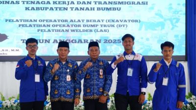 Tingkatkan Kualitas SDM, Pemkab Tanbu Gelar Pelatihan Berbasis Kompetensi
