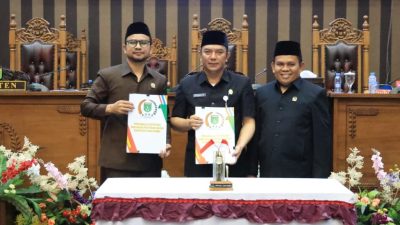 Raperda Kerjasama Daerah disetujui DPRD Tanah Bumbu untuk memperkuat tata kelola pemerintahan dan mempercepat pembangunan daerah