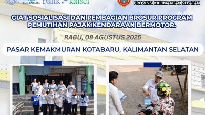 UPPD Samsat Kotabaru berlakukan program pemutihan dan Gebyar Panutan Pajak 2025 untuk meringankan beban masyarakat