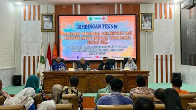 Bimtek Pemulihan Psikososial Tanbu tingkatkan kemampuan trauma healing aparatur BPBD, relawan, dan pendamping masyarakat.