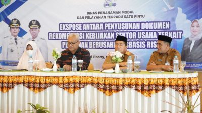Menuju Tata Kelola Perizinan Modern, Pemkab Tanah Bumbu Gelar Ekspose Kebijakan Berbasis Risiko