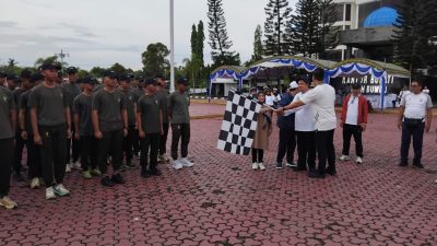 Pemkab Tanbu gelar jalan santai HAKORDIA 2025 perkuat komitmen antikorupsi libatkan aparat dan masyarakat demi pemerintahan berintegritas