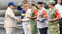 Presiden Prabowo tiba di Banjarbaru, resmikan program Sekolah Rakyat nasional disambut meriah masyarakat Kalimantan Selatan.