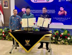 Optimalkan Kualitas Pelayanan Publik Pemkab Kotabaru Lakukan Penadatangan Bersama Ombudsman RI