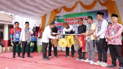 PORKEPSEK 2026 jadi momentum kebersamaan kepala sekolah Tanah Bumbu, Bupati dorong kepemimpinan sehat dan pendidikan berkualitas daerah Tanbu.