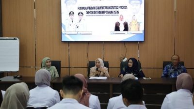 Pemerintah Kabupaten Tanah Bumbu menyambut kedatangan 16 Dokter Internship yang akan menjalankan tugas pengabdian di wilayah Tanah Bumbu