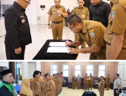 Bupati Kotabaru Lantik dan Mutasi Pejabat, 17 Kepala Puskesmas Resmi Dikukuhkan