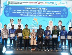 Pemkab Tanah Bumbu Gelar Bimtek Kepemimpinan Aparatur untuk Peningkatan Pelayanan Publik yang Prima