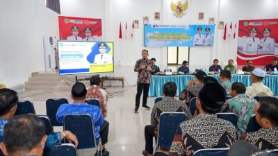 Pemkab Tanah Bumbu Gelar Sosialisasi Aksi Rumah Damai untuk Wujudkan Desa Tertib, Aman, dan Harmonis