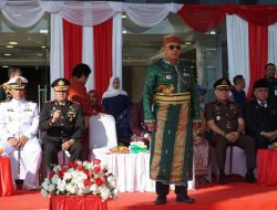 Bupati Muhammad Rusli Pimpin Upacara Hari Lahir Pancasila dan Hari Jadi ke-76 Kotabaru