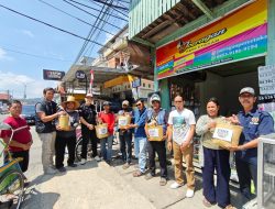 PWI Tanah Bumbu Sambut Kemerdekaan dengan Aksi Sosial, 25 Paket Pangan Dibagikan