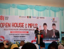 Bupati Andi Rudi Latif Buka MPLS Sekolah Rakyat Terintegrasi 1 Tanah Bumbu