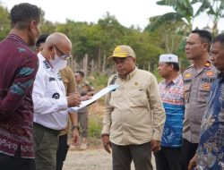 Jalan Tembus ke Tanjung Serdang Disiapkan, Bupati Kotabaru Cek Lokasi